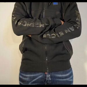 American Eagle black hoodie size medium